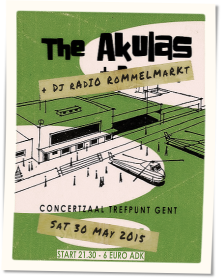 The Akulas 30-05-2015 Concertzaal Trefpunt Gent