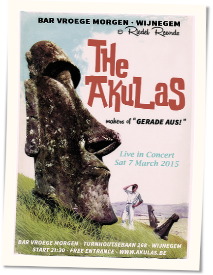 The Akulas 07-03-2015 Bar De Vroege Morgen Wijnegem